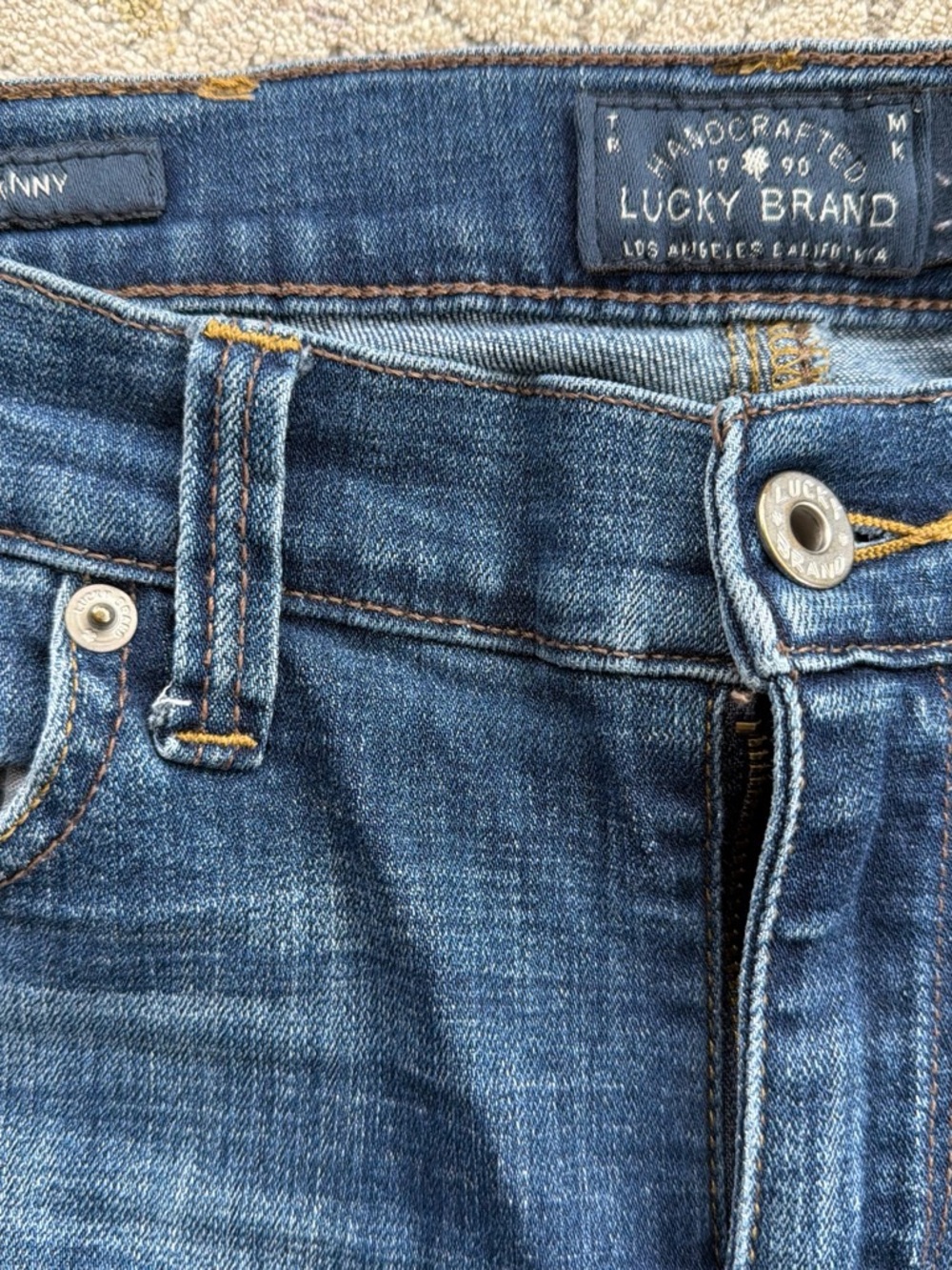 Lucky Brand Women’s Blue Denim Jeans